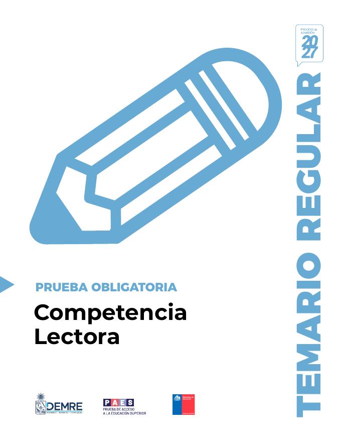 Portada temario Competencia Lectora